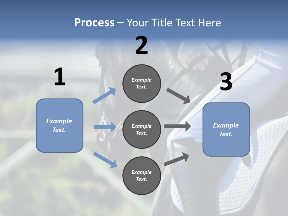 Action Ride Trained PowerPoint Template