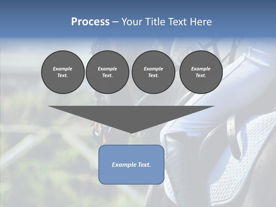 Action Ride Trained PowerPoint Template