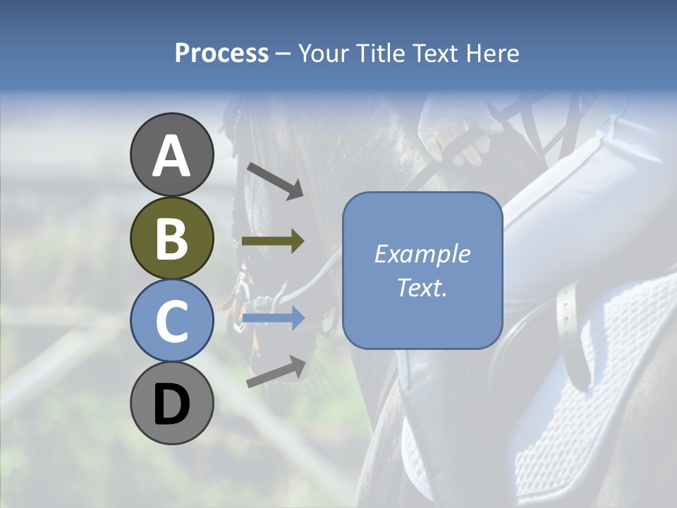 Action Ride Trained PowerPoint Template