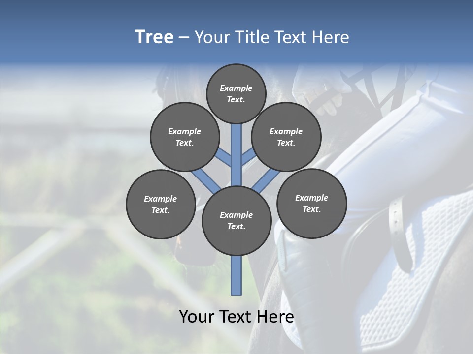 Action Ride Trained PowerPoint Template