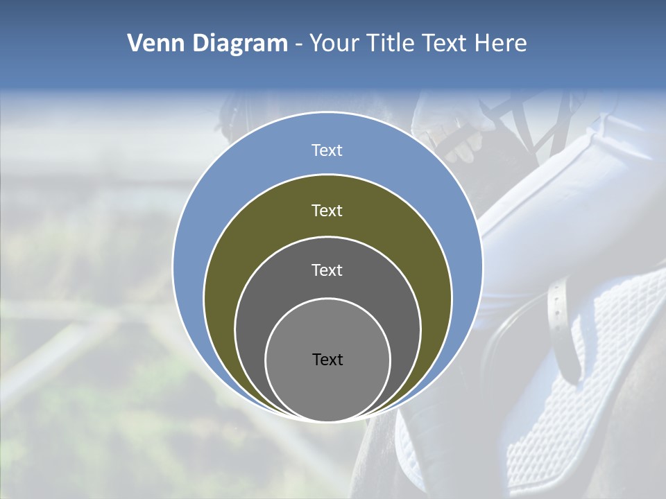 Action Ride Trained PowerPoint Template