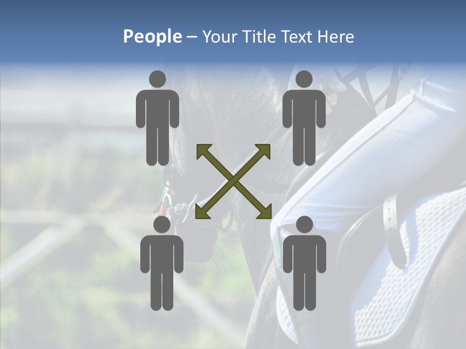 Action Ride Trained PowerPoint Template