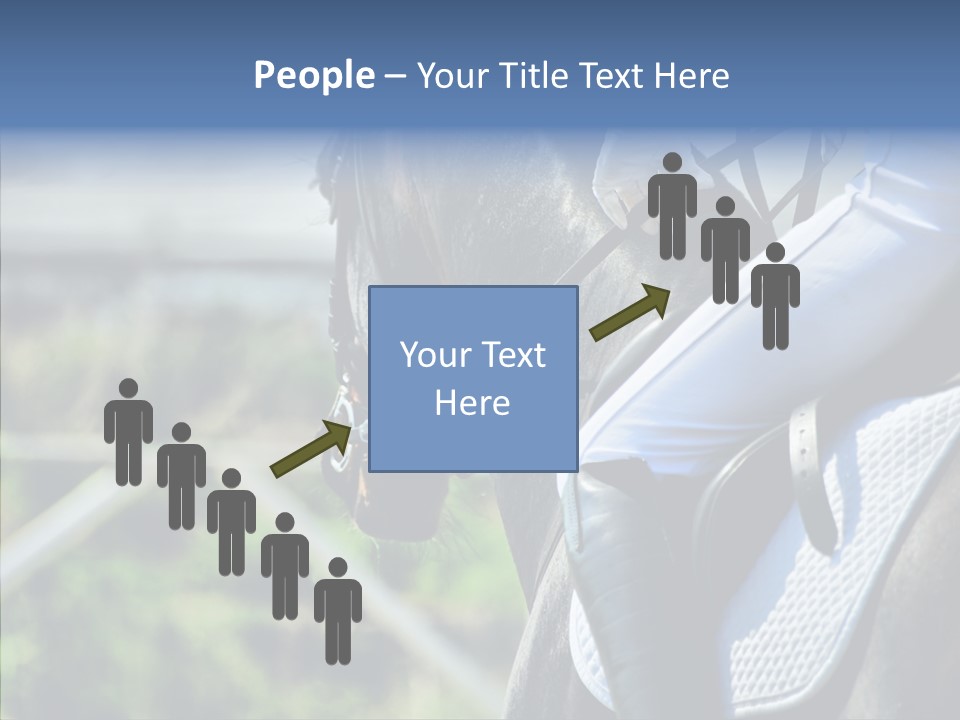 Action Ride Trained PowerPoint Template