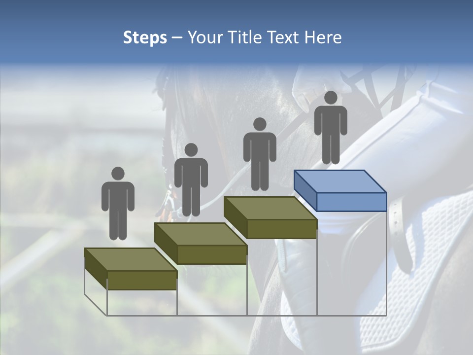 Action Ride Trained PowerPoint Template