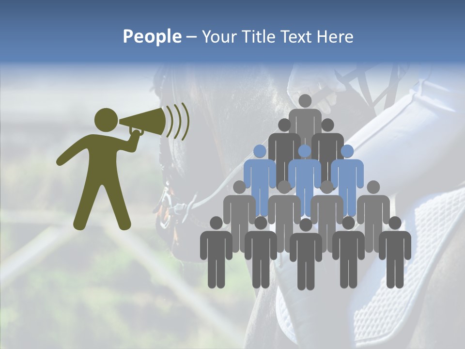 Action Ride Trained PowerPoint Template