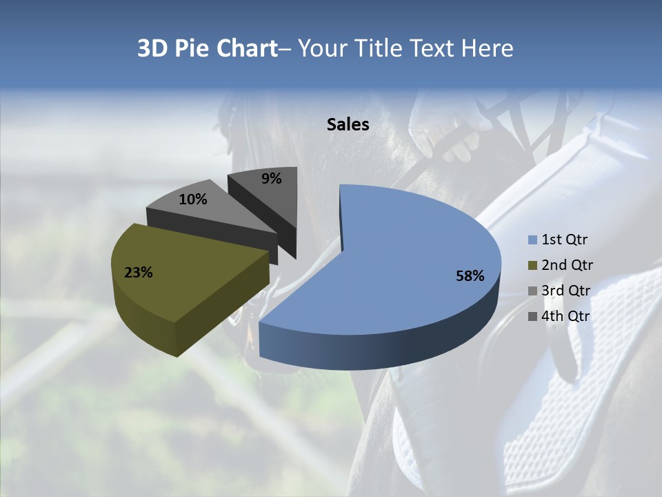 Action Ride Trained PowerPoint Template