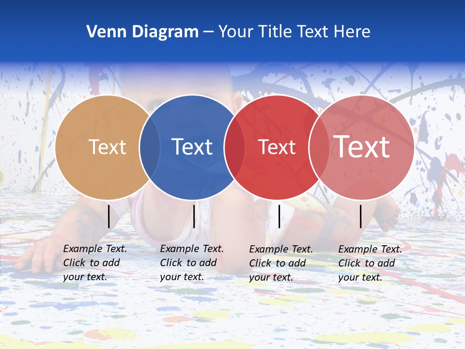 Smile Art Infant PowerPoint Template