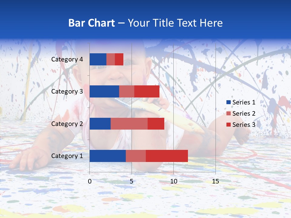 Smile Art Infant PowerPoint Template