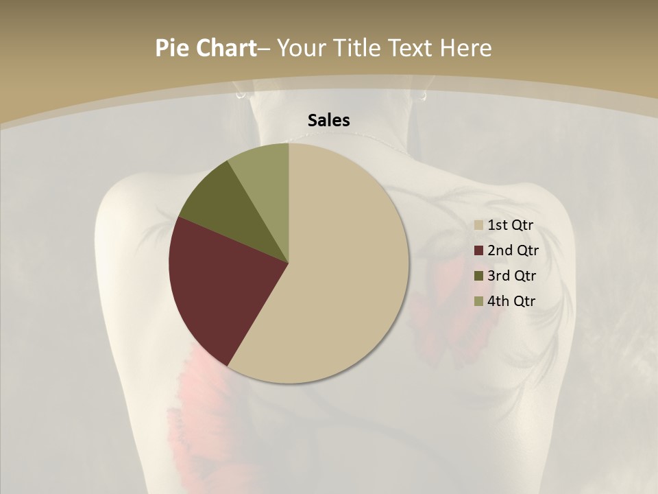 Girl Korea Chinese PowerPoint Template