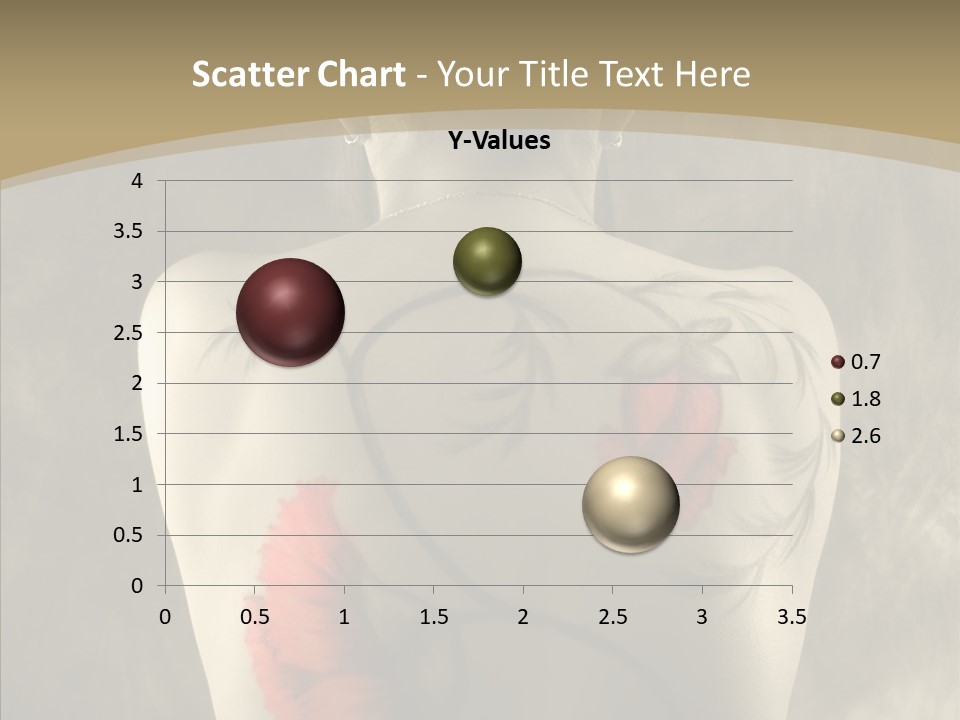 Girl Korea Chinese PowerPoint Template