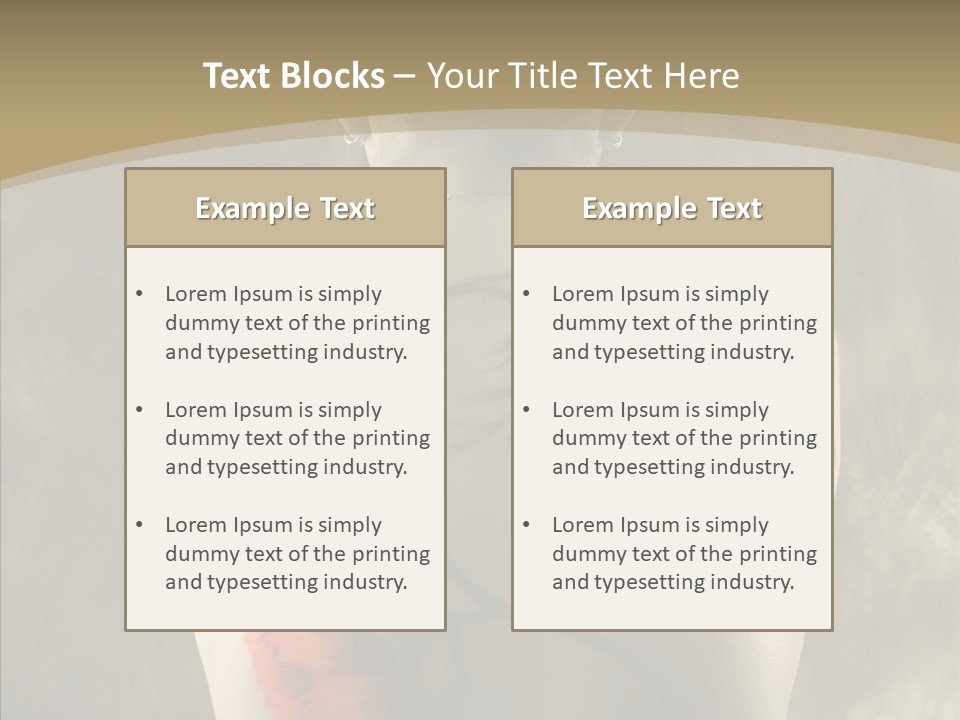 Girl Korea Chinese PowerPoint Template