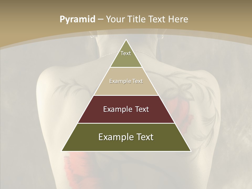 Girl Korea Chinese PowerPoint Template