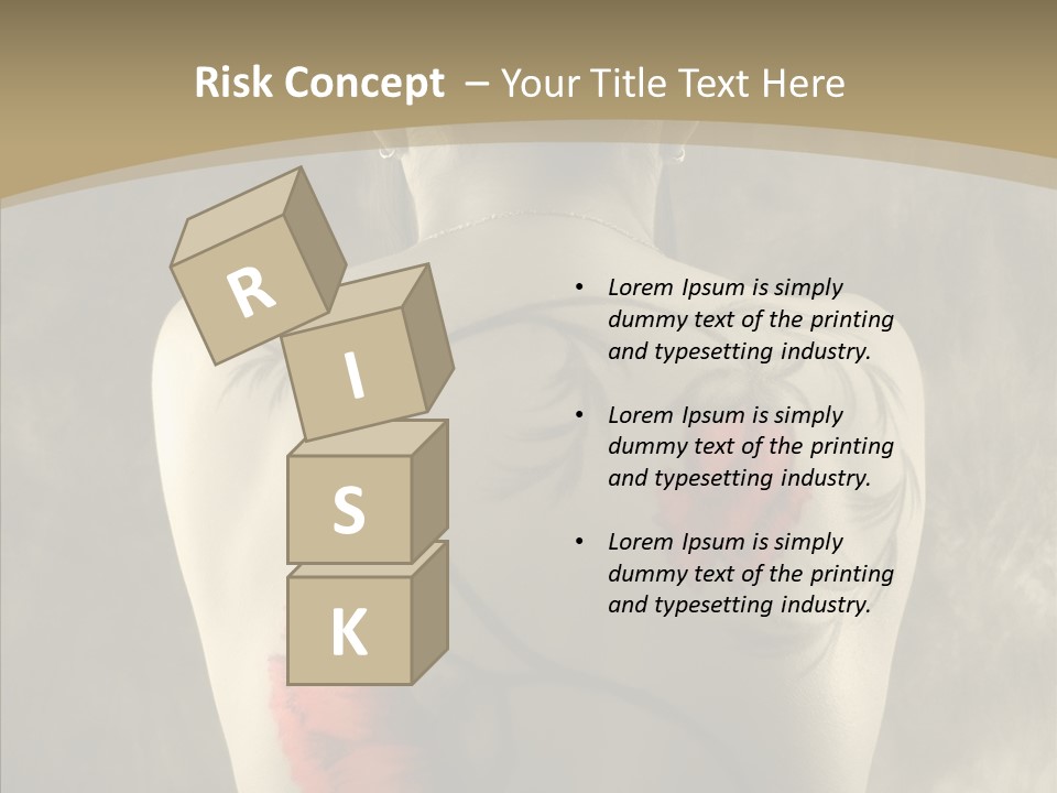 Girl Korea Chinese PowerPoint Template