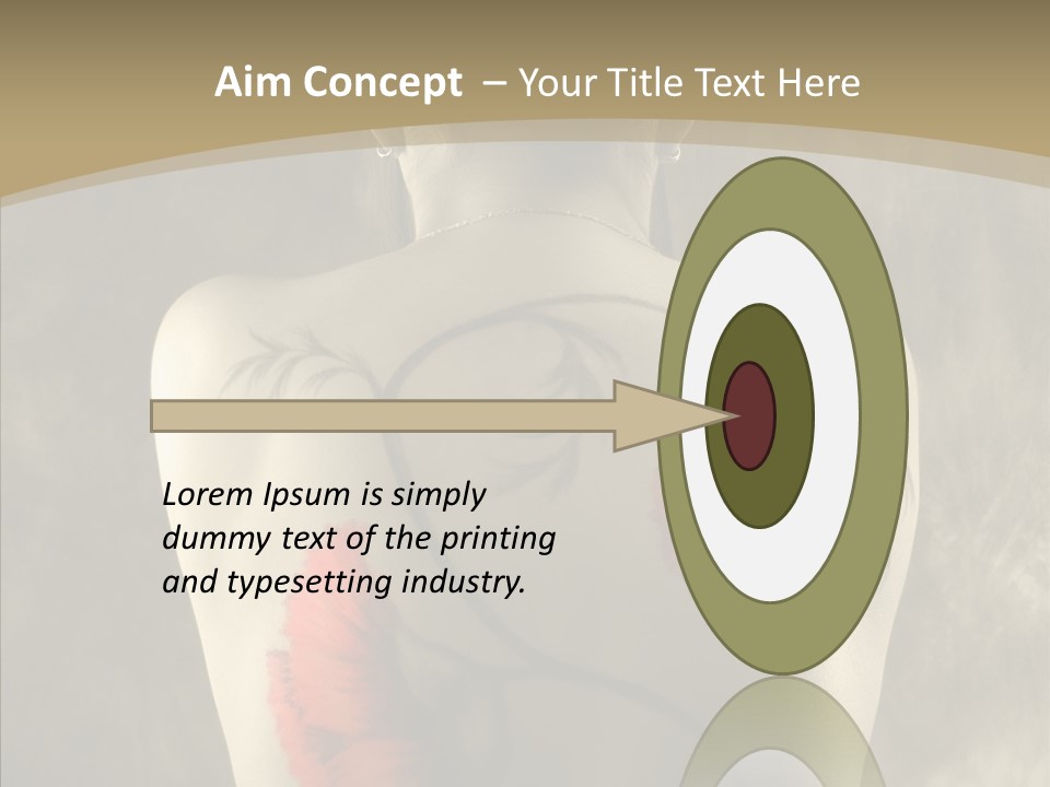 Girl Korea Chinese PowerPoint Template