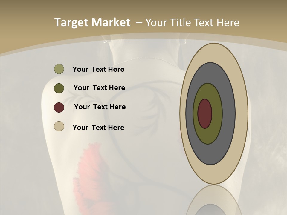 Girl Korea Chinese PowerPoint Template