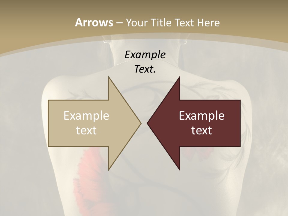 Girl Korea Chinese PowerPoint Template