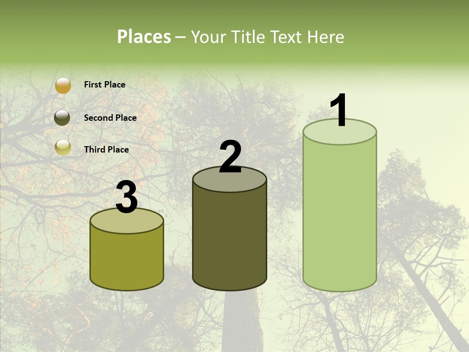 Forest Tree Landscape PowerPoint Template