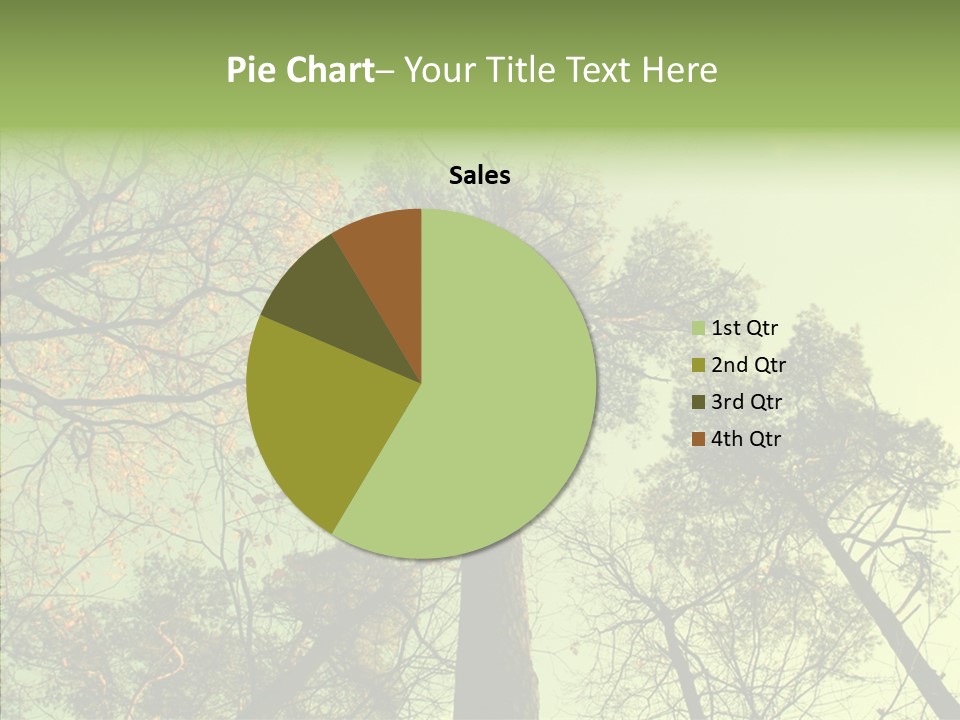Forest Tree Landscape PowerPoint Template