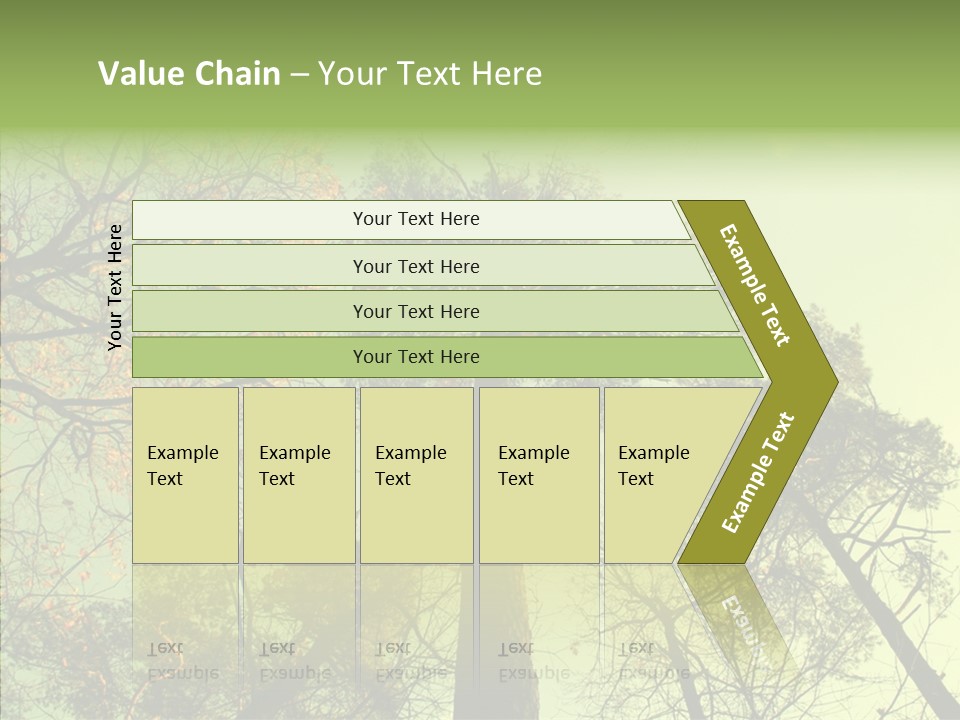 Forest Tree Landscape PowerPoint Template