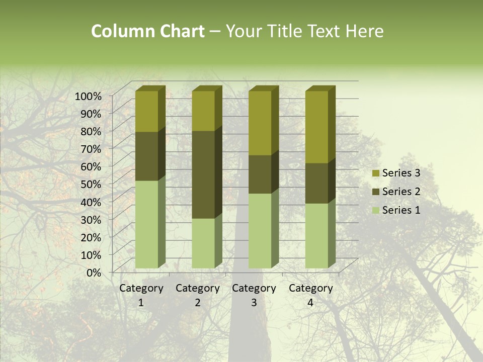 Forest Tree Landscape PowerPoint Template