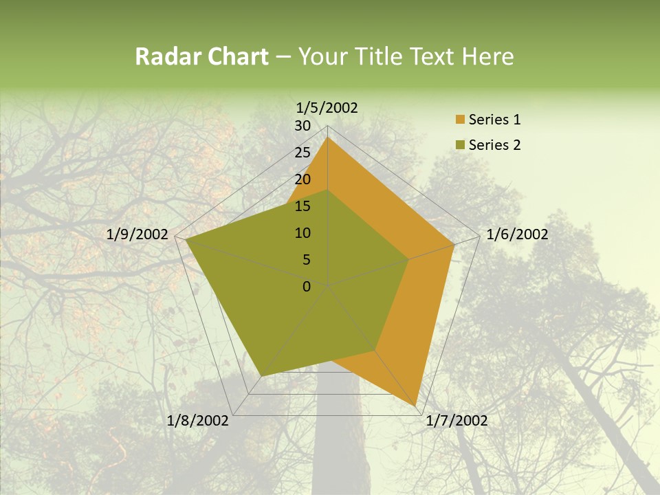 Forest Tree Landscape PowerPoint Template