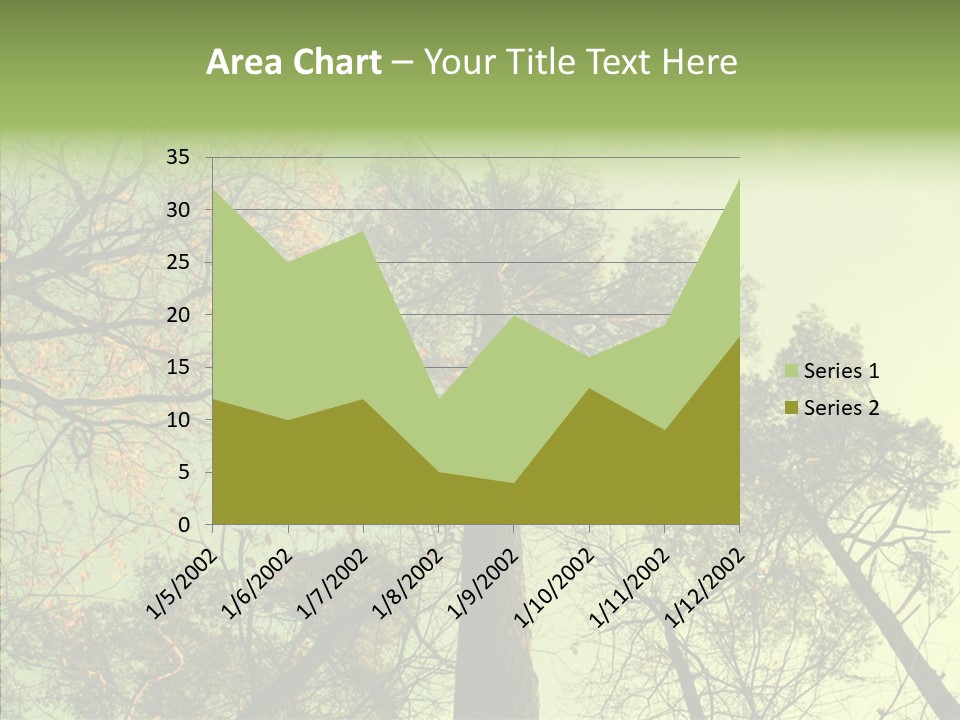 Forest Tree Landscape PowerPoint Template