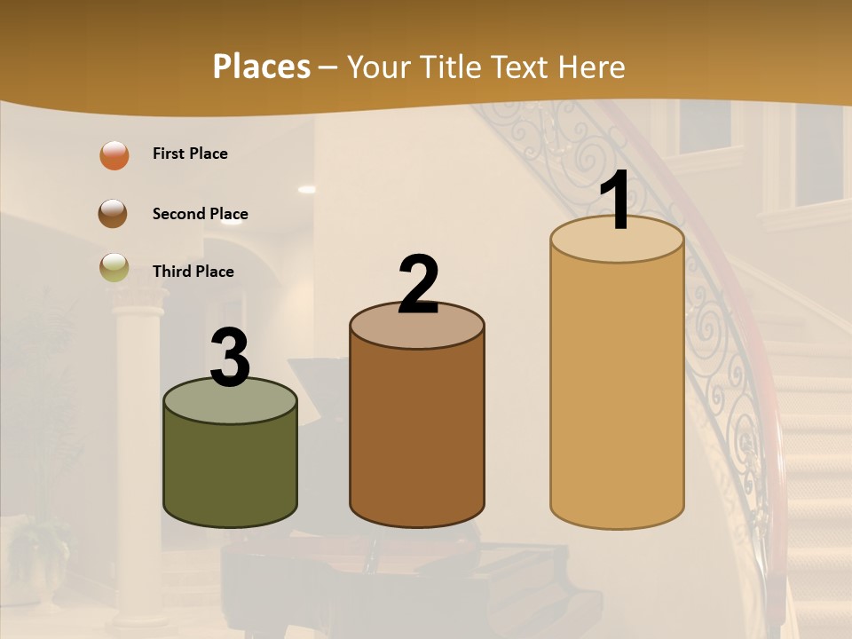 Climb Residential Mansion PowerPoint Template