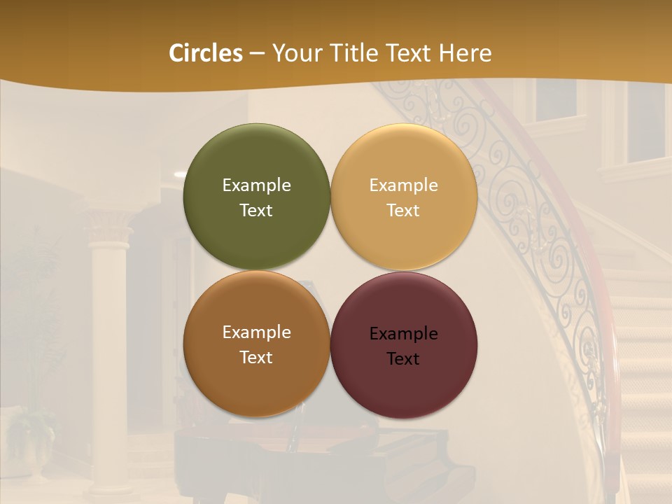 Climb Residential Mansion PowerPoint Template