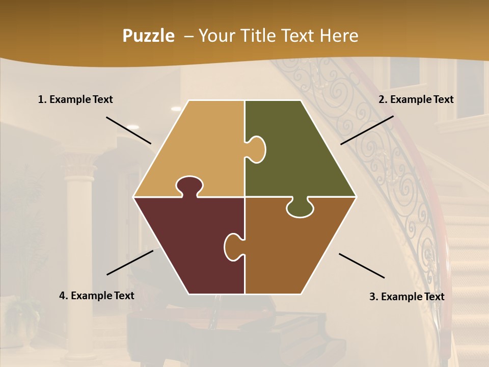 Climb Residential Mansion PowerPoint Template