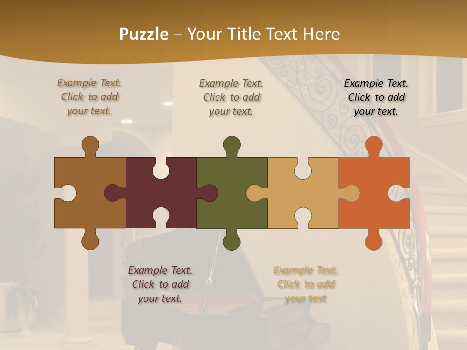 Climb Residential Mansion PowerPoint Template