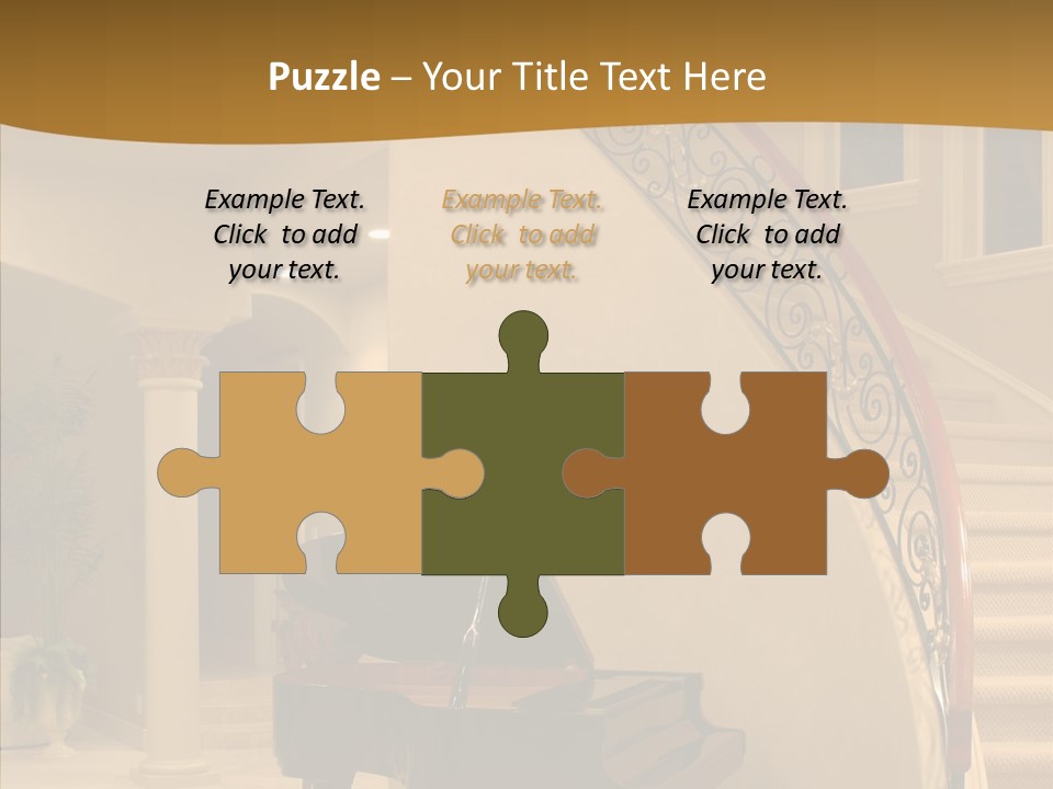 Climb Residential Mansion PowerPoint Template