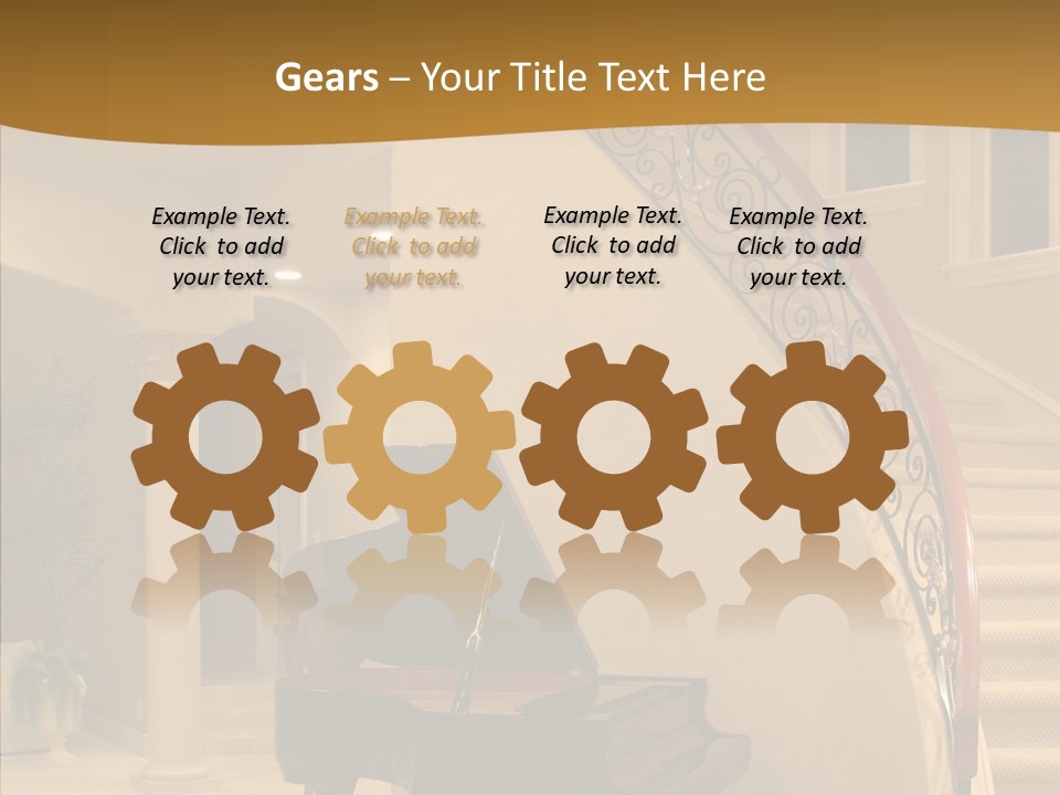 Climb Residential Mansion PowerPoint Template