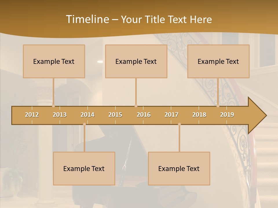 Climb Residential Mansion PowerPoint Template