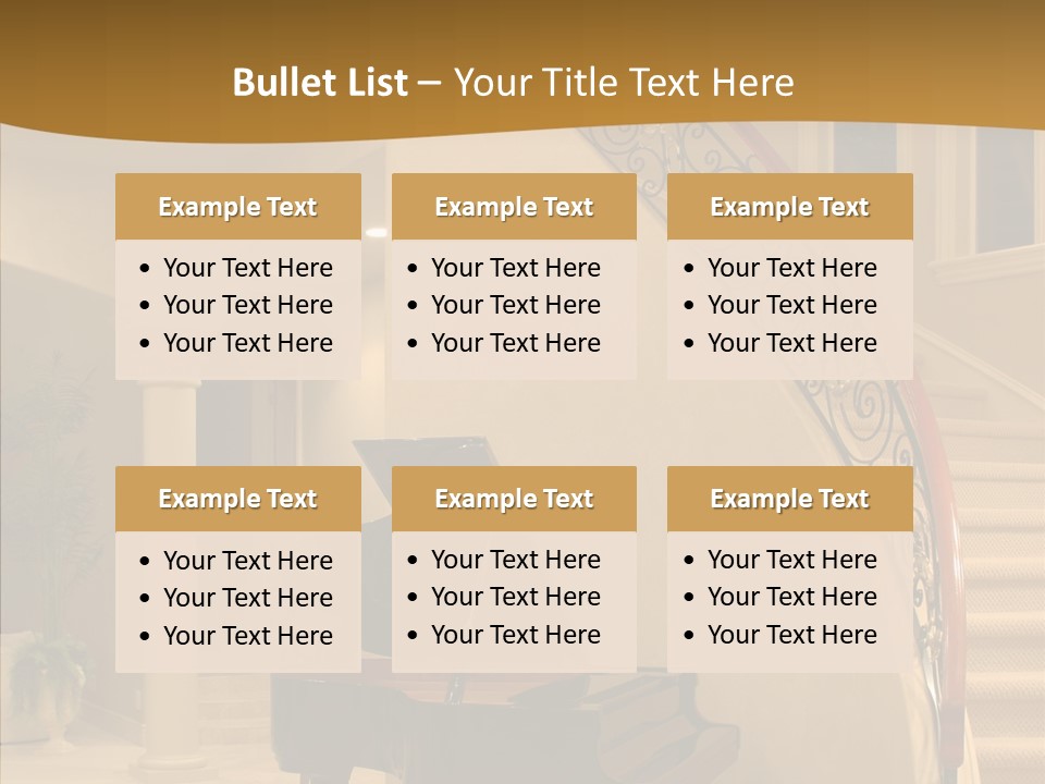 Climb Residential Mansion PowerPoint Template