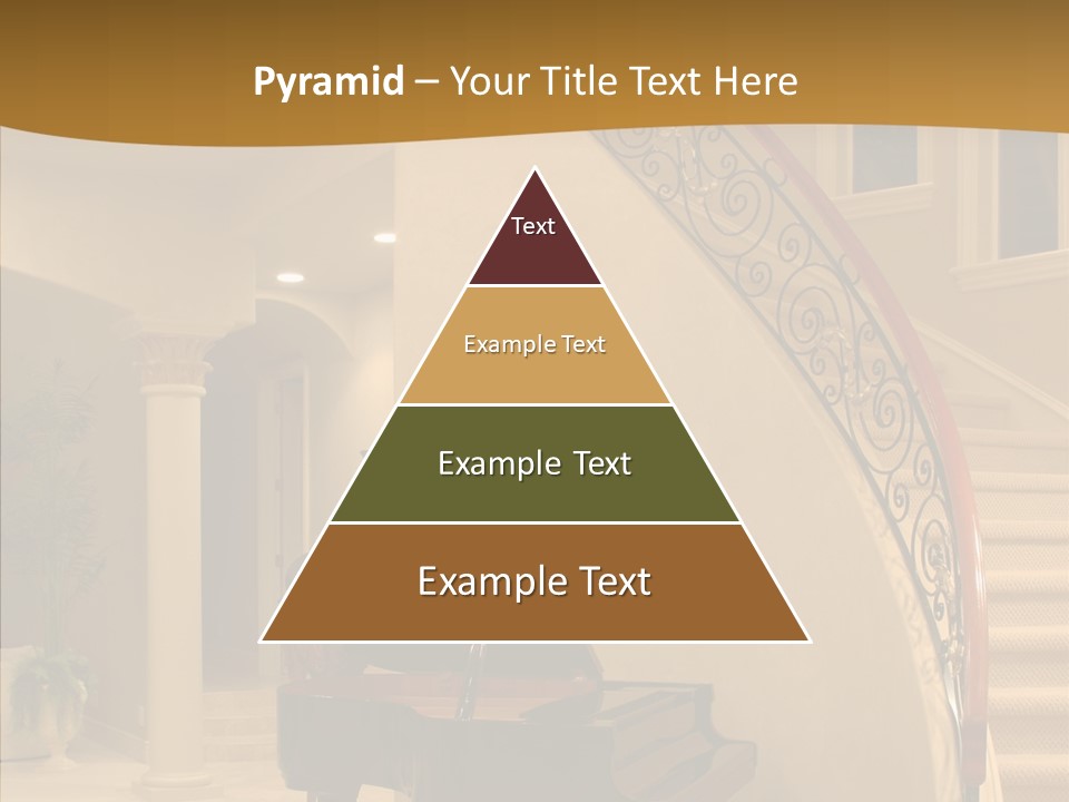 Climb Residential Mansion PowerPoint Template