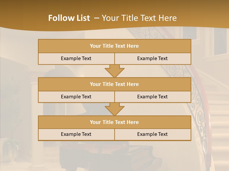 Climb Residential Mansion PowerPoint Template
