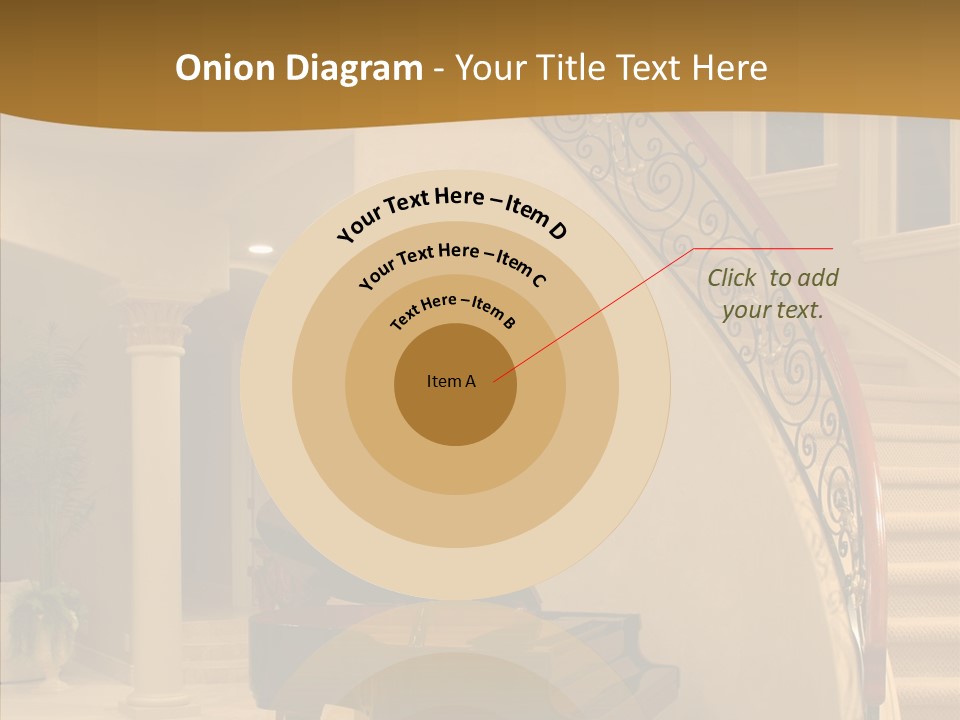 Climb Residential Mansion PowerPoint Template