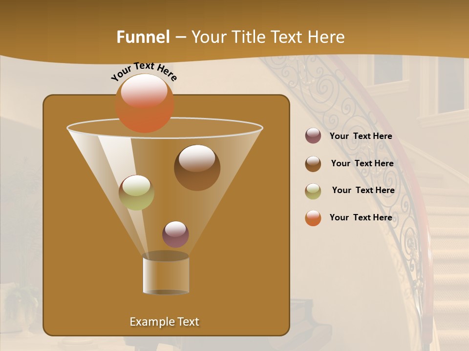 Climb Residential Mansion PowerPoint Template