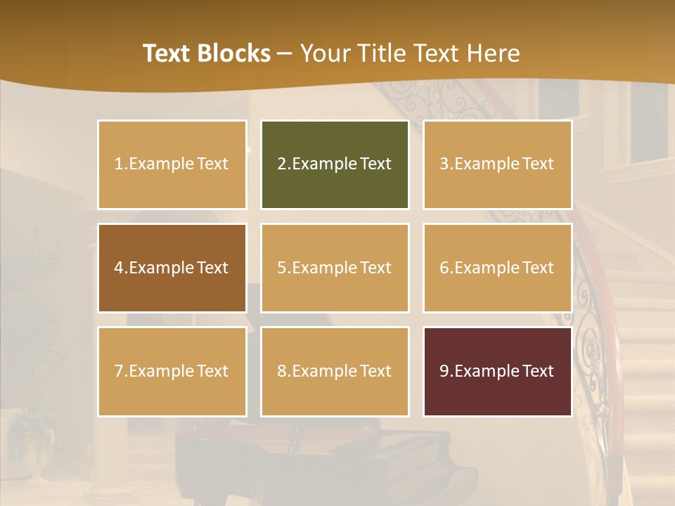 Climb Residential Mansion PowerPoint Template