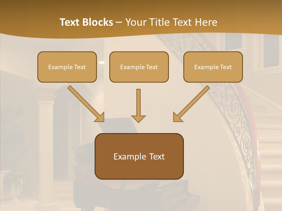 Climb Residential Mansion PowerPoint Template