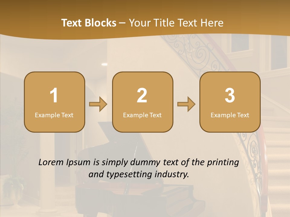 Climb Residential Mansion PowerPoint Template