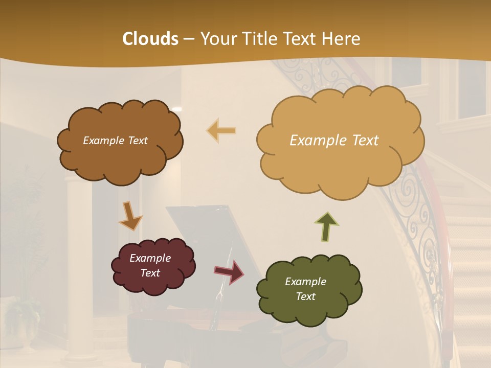 Climb Residential Mansion PowerPoint Template