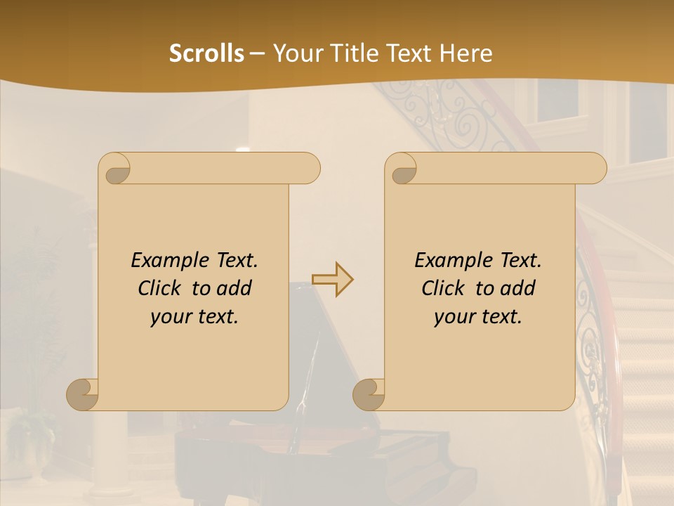Climb Residential Mansion PowerPoint Template