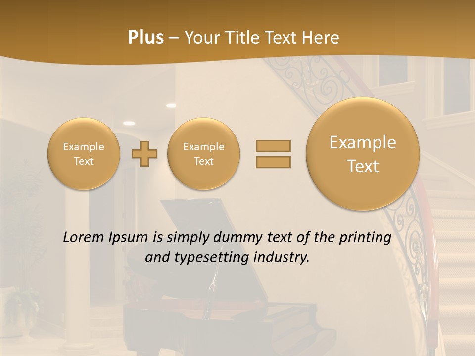 Climb Residential Mansion PowerPoint Template