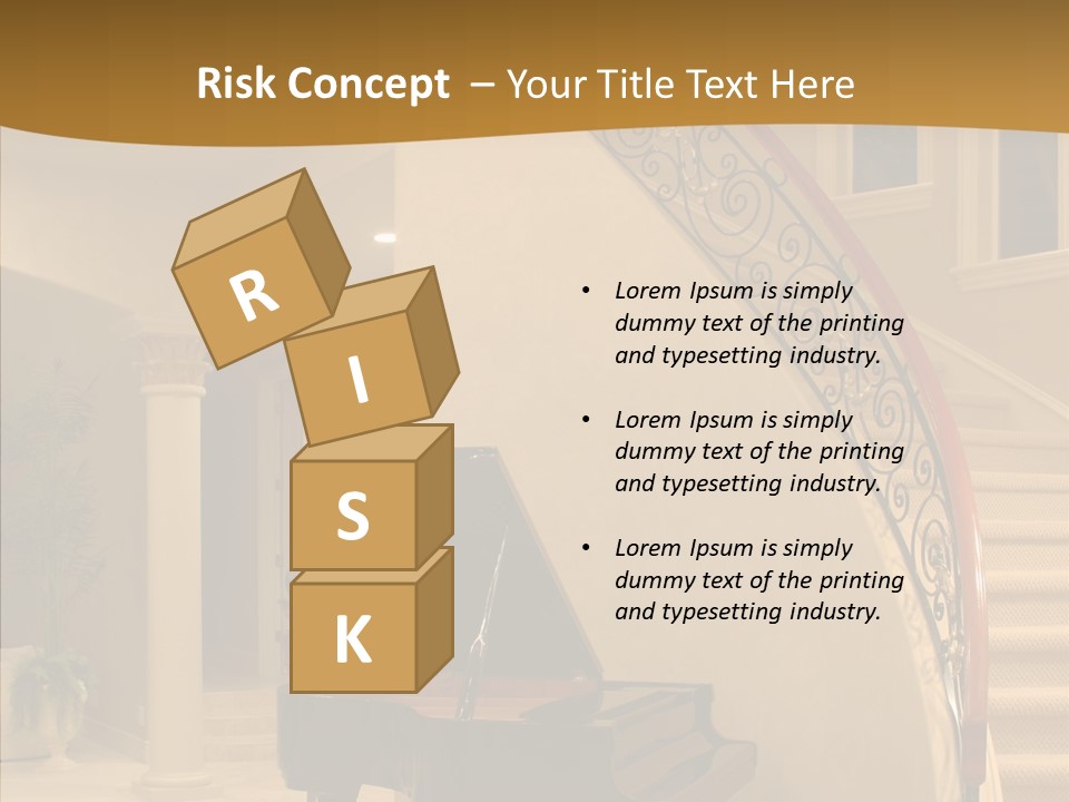 Climb Residential Mansion PowerPoint Template