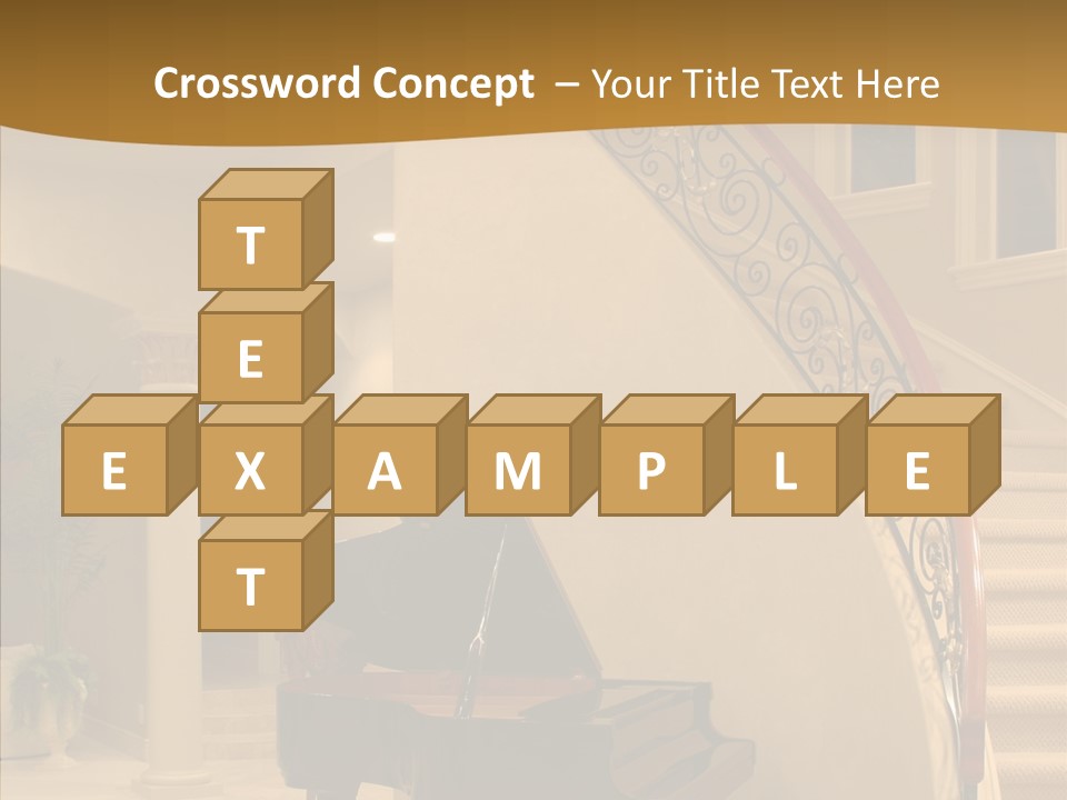 Climb Residential Mansion PowerPoint Template