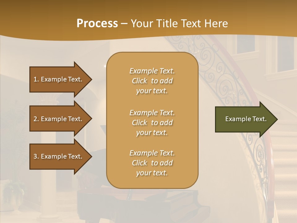 Climb Residential Mansion PowerPoint Template