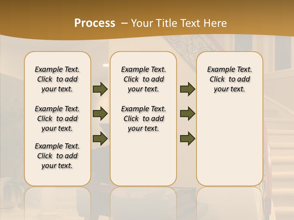Climb Residential Mansion PowerPoint Template