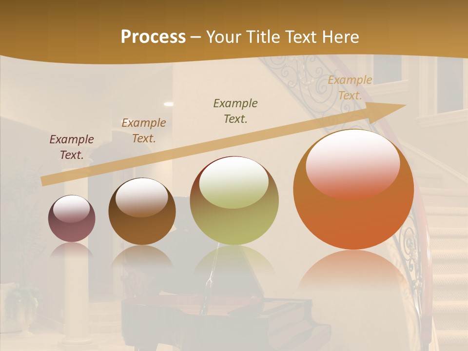 Climb Residential Mansion PowerPoint Template