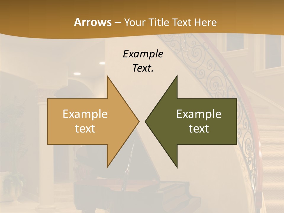 Climb Residential Mansion PowerPoint Template